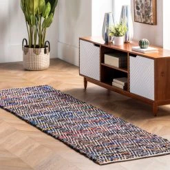 NuLOOM Hand Woven Chevron Rochell Area Rug Contemporary