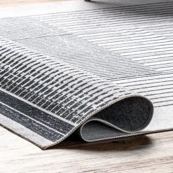 NuLOOM New Arrivals Chelsea Machine Washable Modern Abstract Line Area Rug 13 NuLOOM New Arrivals Chelsea Machine Washable Modern Abstract Line Area Rug