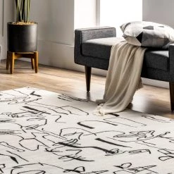NuLOOM New Arrivals Mirabella Contemporary Art Area Rug