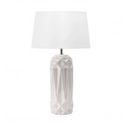 NuLOOM Flaine 25" Ceramic Table Lamp