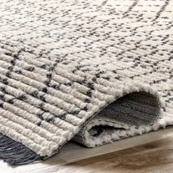 NuLOOM Naomi Soft Shag Moroccan Fringe Area Rug New Arrivals