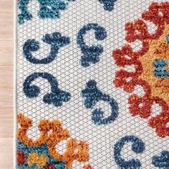 NuLOOM New Arrivals Indoor/Outdoor Transitional Aurora Area Rug