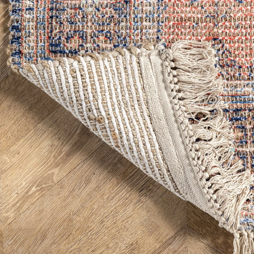 NuLOOM New Arrivals Mabree Vintage Floral Medallion Flatweave Area Rug 7 NuLOOM New Arrivals Mabree Vintage Floral Medallion Flatweave Area Rug