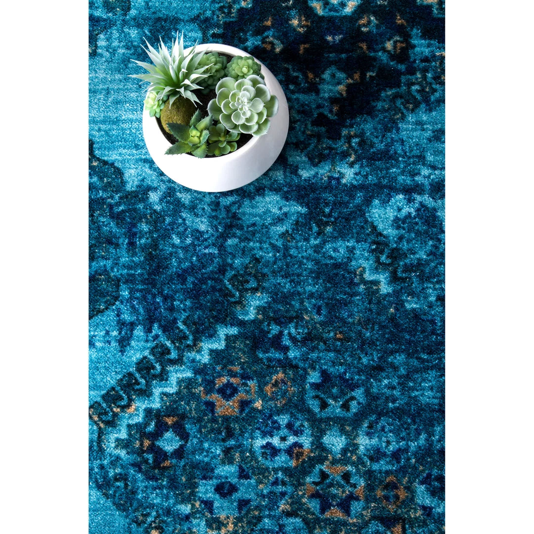 NuLOOM Traditional Distressed Tribal Lavonna Area Rug 7 NuLOOM Traditional Distressed Tribal Lavonna Area Rug