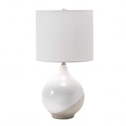 NuLOOM Alora 24" Ceramic Table Lamp