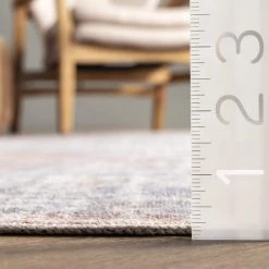 NuLOOM New Arrivals Vintage Medallion Washable