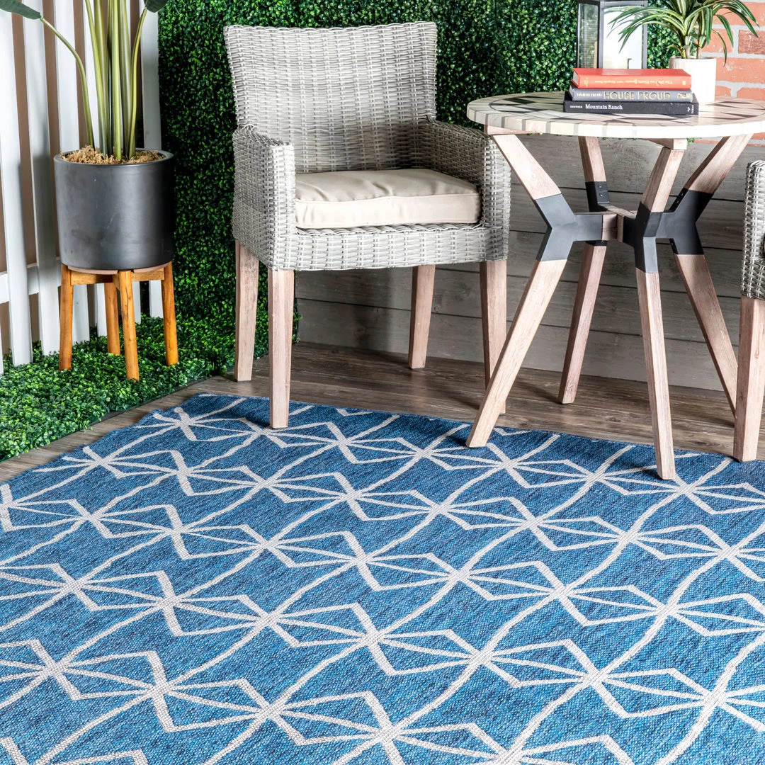 NuLOOM New Arrivals Saunders Geometric Indoor/Outdoor Area Rug 26 NuLOOM New Arrivals Saunders Geometric Indoor/Outdoor Area Rug