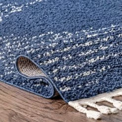 NuLOOM Best Sellers Bria Moroccan Diamond Tassel Area Rug