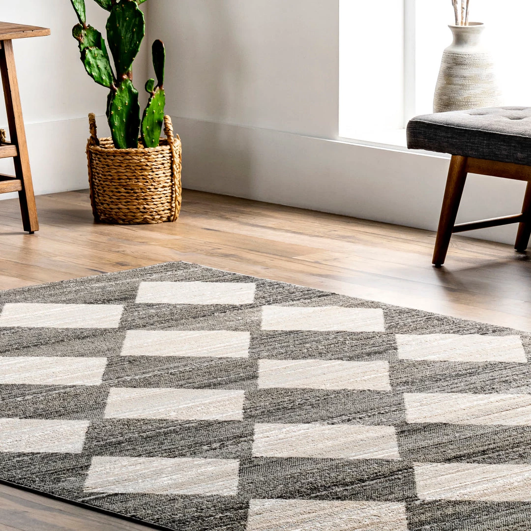 NuLOOM Gianna Contemporary Geometric Checker Tile Area Rug 9 NuLOOM Gianna Contemporary Geometric Checker Tile Area Rug