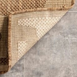 NuLOOM New Arrivals Shiloh Geometric Star Indoor/Outdoor Area Rug 62 NuLOOM New Arrivals Shiloh Geometric Star Indoor/Outdoor Area Rug