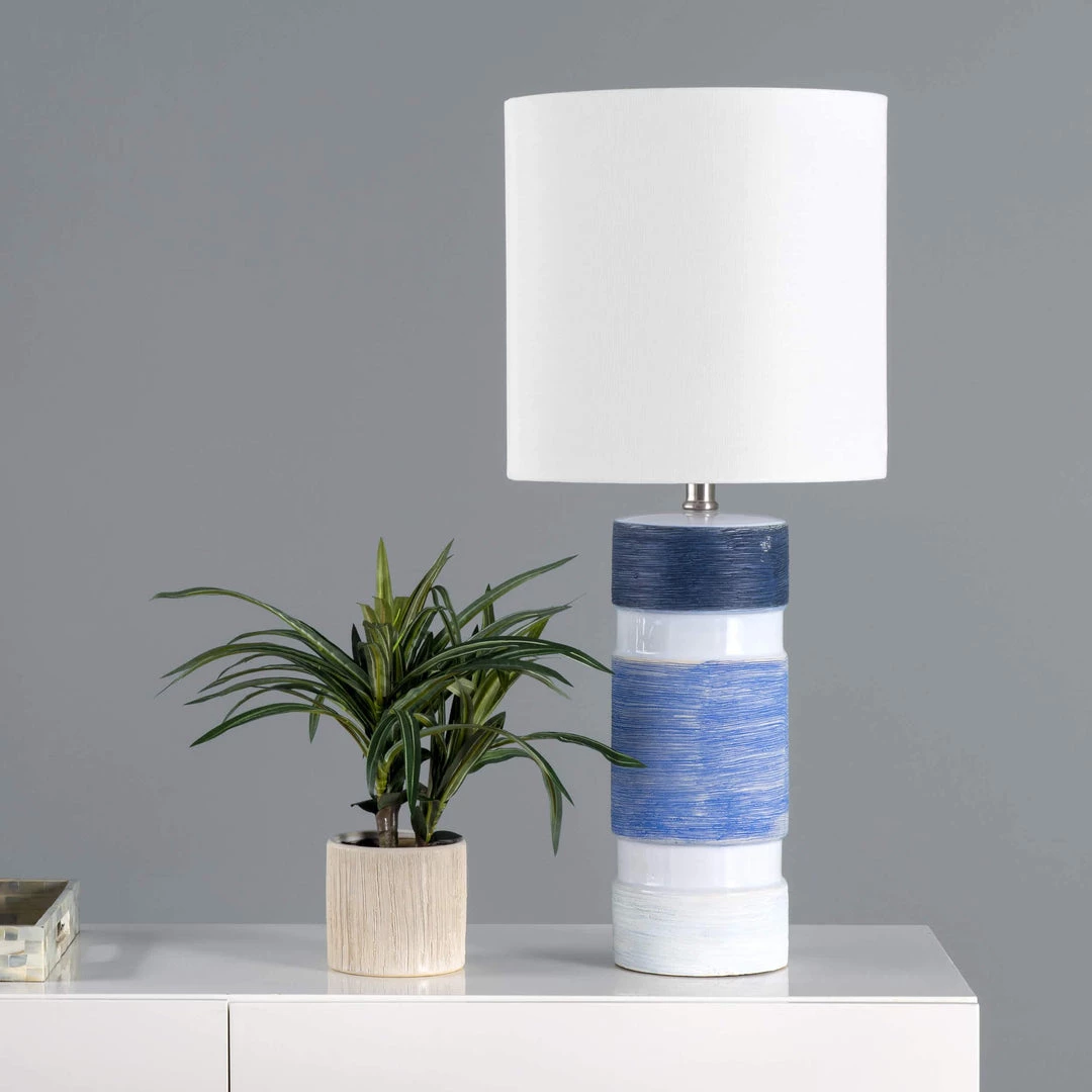 NuLOOM Cypress 25" Ceramic Table Lamp 3 NuLOOM Cypress 25" Ceramic Table Lamp