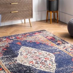 NuLOOM Vintage Medallion Veronica Area Rug Best Sellers