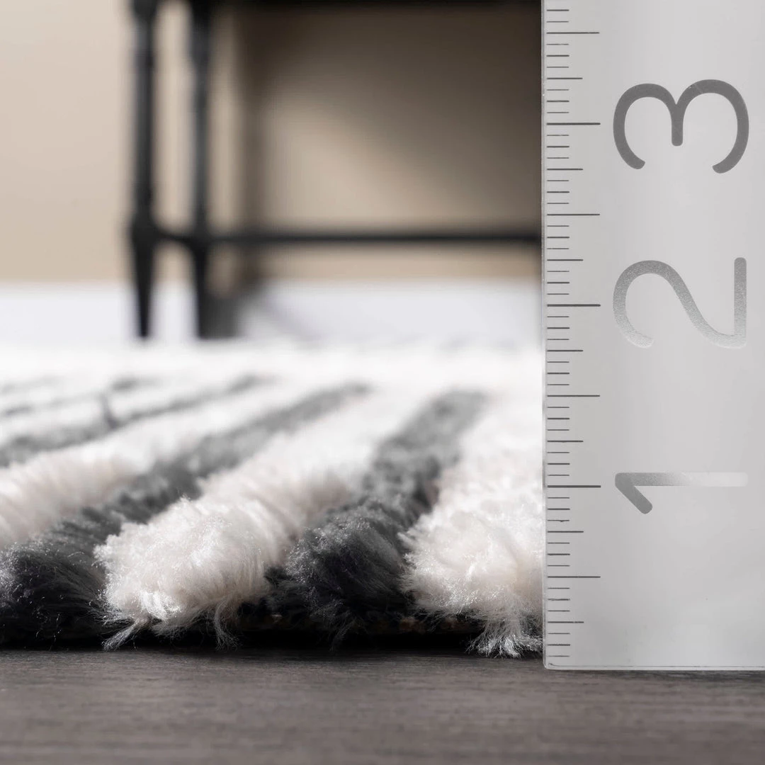 NuLOOM Morgan Contemporary Diamond Soft Shag Fringe Area Rug New Arrivals 3 NuLOOM Morgan Contemporary Diamond Soft Shag Fringe Area Rug New Arrivals