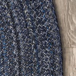 NuLOOM Kyla Handmade Braided Farmhouse Round Area Rug New Arrivals 48 NuLOOM Kyla Handmade Braided Farmhouse Round Area Rug New Arrivals