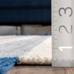 NuLOOM Jennie Hand Loomed Wool Striped Flatweave Fringe Area Rug New Arrivals 11 NuLOOM Jennie Hand Loomed Wool Striped Flatweave Fringe Area Rug New Arrivals