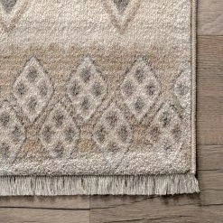 NuLOOM New Arrivals Lailah Tribal Trellis Area Rug