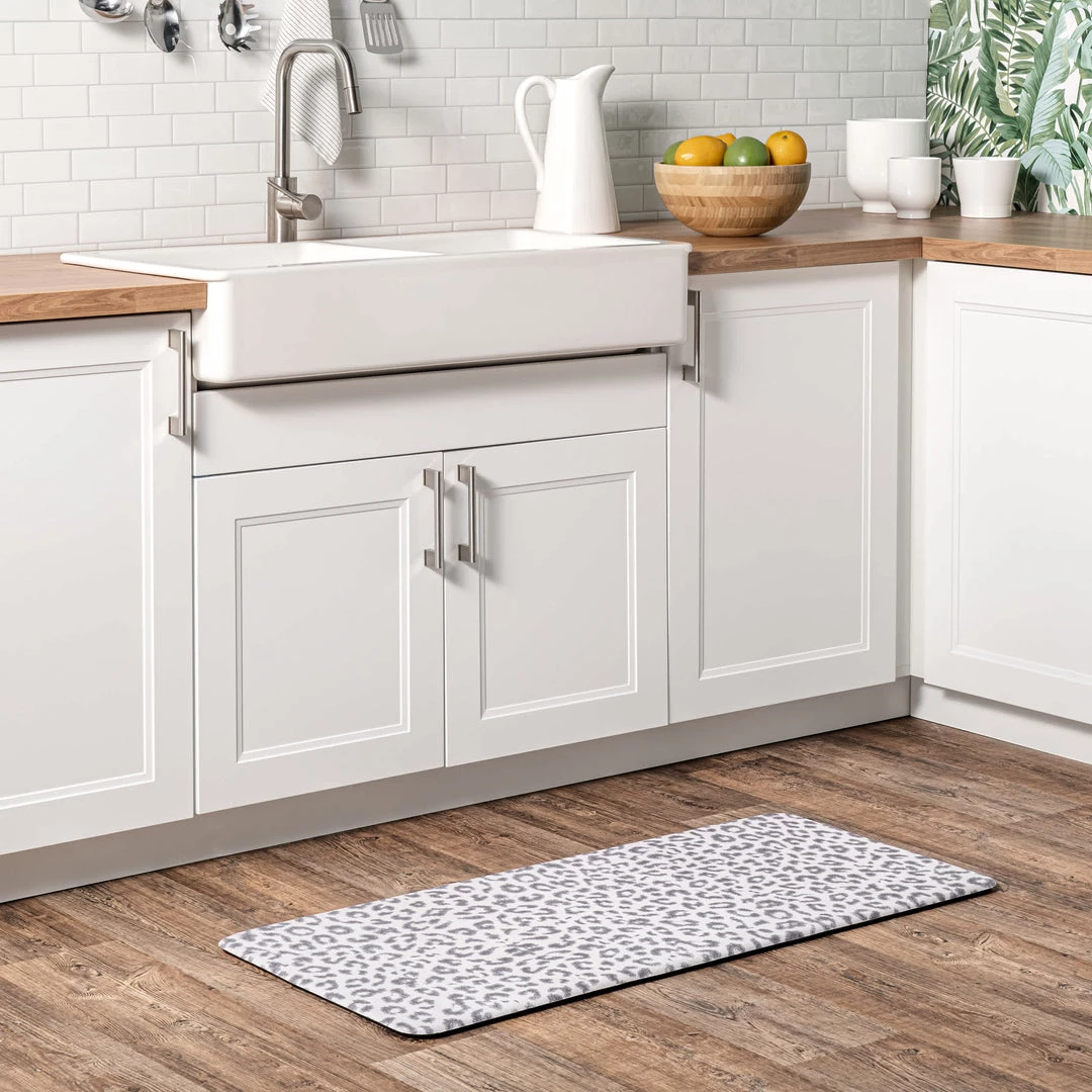 NuLOOM New Arrivals Leopard Print Anti Fatigue Kitchen Or Laundry Room Comfort Mat 2 NuLOOM New Arrivals Leopard Print Anti Fatigue Kitchen Or Laundry Room Comfort Mat