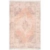 NuLOOM Mildred Distressed Floral Medallion Tassel Area Rug New Arrivals