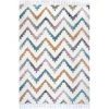 NuLOOM New Arrivals Rumi High-Low Chevron Tassel Area Rug