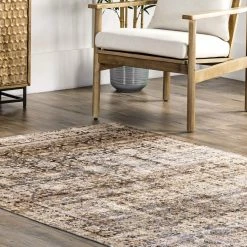 NuLOOM Ashleigh Hand Woven Vintage Distressed Flatweave Area Rug