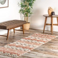 NuLOOM Zuri Shaggy Banded Tribal Area Rug New Arrivals