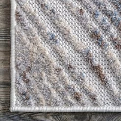 NuLOOM Hanna Textured Abstract Indoor/Outdoor Area Rug