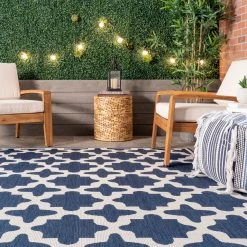 NuLOOM New Arrivals Shiloh Geometric Star Indoor/Outdoor Area Rug 65 NuLOOM New Arrivals Shiloh Geometric Star Indoor/Outdoor Area Rug