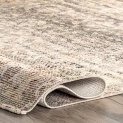 NuLOOM Lesley Handmade Flatweave Cotton Blend Distressed Vintage Area Rug 12 NuLOOM Lesley Handmade Flatweave Cotton Blend Distressed Vintage Area Rug