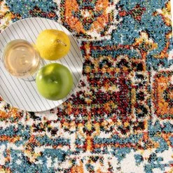 NuLOOM Indoor/Outdoor Transitional Medallion Muriel Area Rug