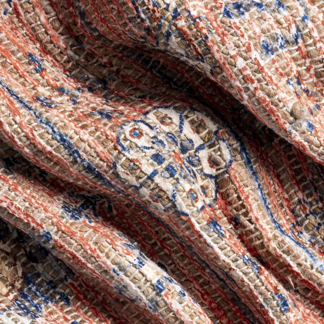 NuLOOM New Arrivals Mabree Vintage Floral Medallion Flatweave Area Rug 4 NuLOOM New Arrivals Mabree Vintage Floral Medallion Flatweave Area Rug