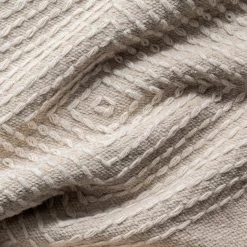 NuLOOM Amaia Textured Wool Geometric Flatweave Tassel Area Rug