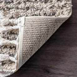 NuLOOM Best Sellers Bria Moroccan Diamond Tassel Area Rug