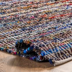 NuLOOM Hand Woven Chevron Rochell Area Rug Contemporary