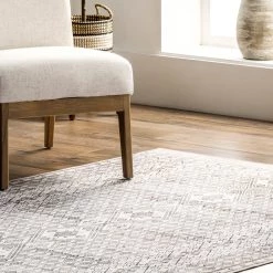 NuLOOM New Arrivals Kehlani Distressed Diamond Area Rug