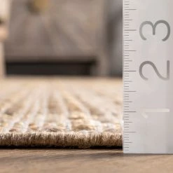 NuLOOM Delaney Hand Woven Striped Jute Area Rug New Arrivals