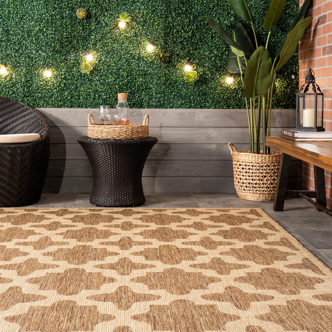 NuLOOM New Arrivals Shiloh Geometric Star Indoor/Outdoor Area Rug 31 NuLOOM New Arrivals Shiloh Geometric Star Indoor/Outdoor Area Rug