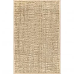 NuLOOM New Arrivals Hesse Checker Weave Seagrass Indoor/Outdoor Area Rug