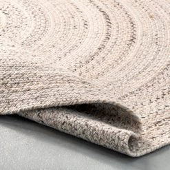 NuLOOM Kyla Handmade Braided Farmhouse Round Area Rug New Arrivals 38 NuLOOM Kyla Handmade Braided Farmhouse Round Area Rug New Arrivals