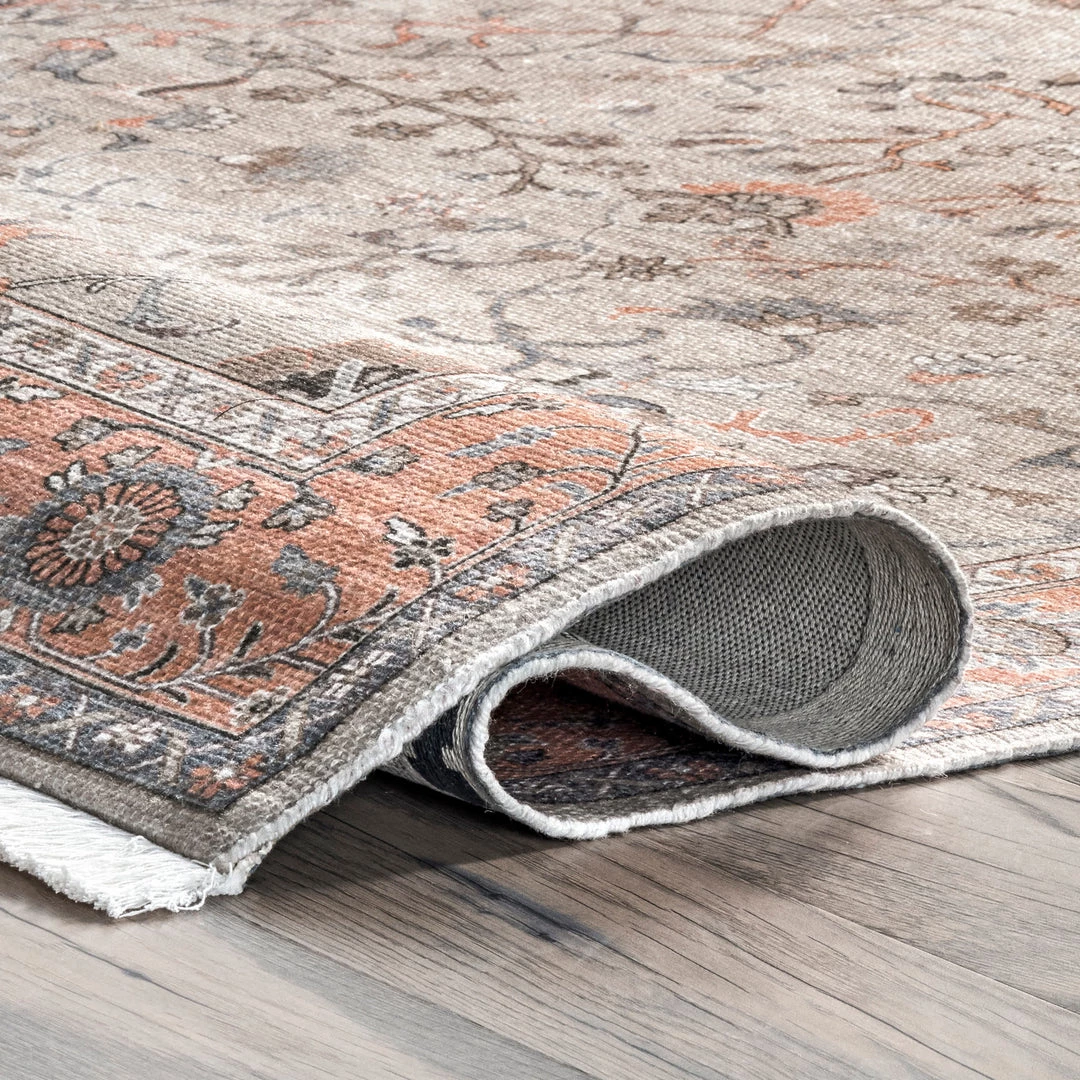 NuLOOM Madeline Hand Woven Flower Bud Flatweave Fringe Area Rug 4 NuLOOM Madeline Hand Woven Flower Bud Flatweave Fringe Area Rug