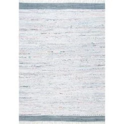 NuLOOM Contemporary Flatweave Liani Cotton Rug Area Rug