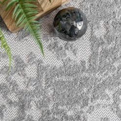 NuLOOM New Arrivals Emberly Textured Medallion Indoor/Outdoor Area Rug