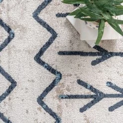 NuLOOM New Arrivals Malia Machine Washable Moroccan Area Rug