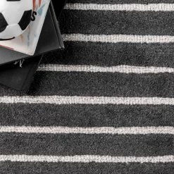 NuLOOM New Arrivals Hand Loomed Marlowe Stripes Area Rug