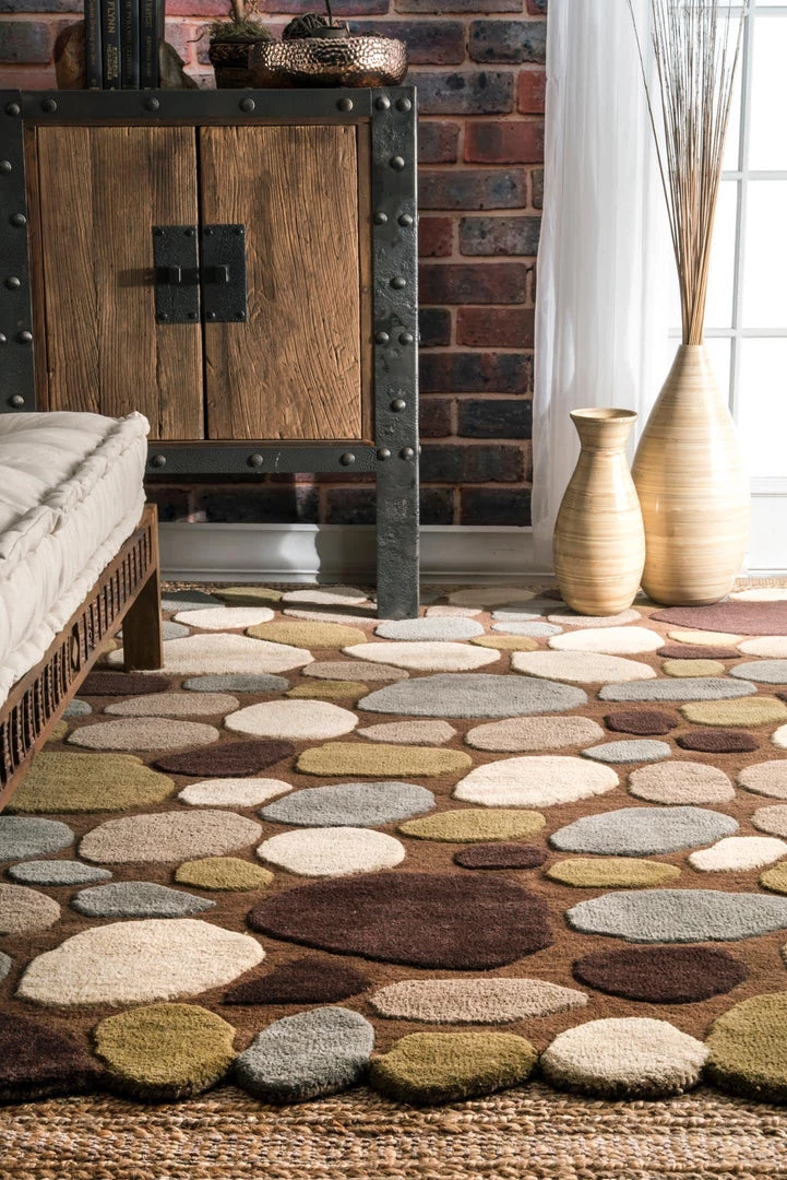 NuLOOM Hand Tufted Pebbles Area Rug 4 NuLOOM Hand Tufted Pebbles Area Rug