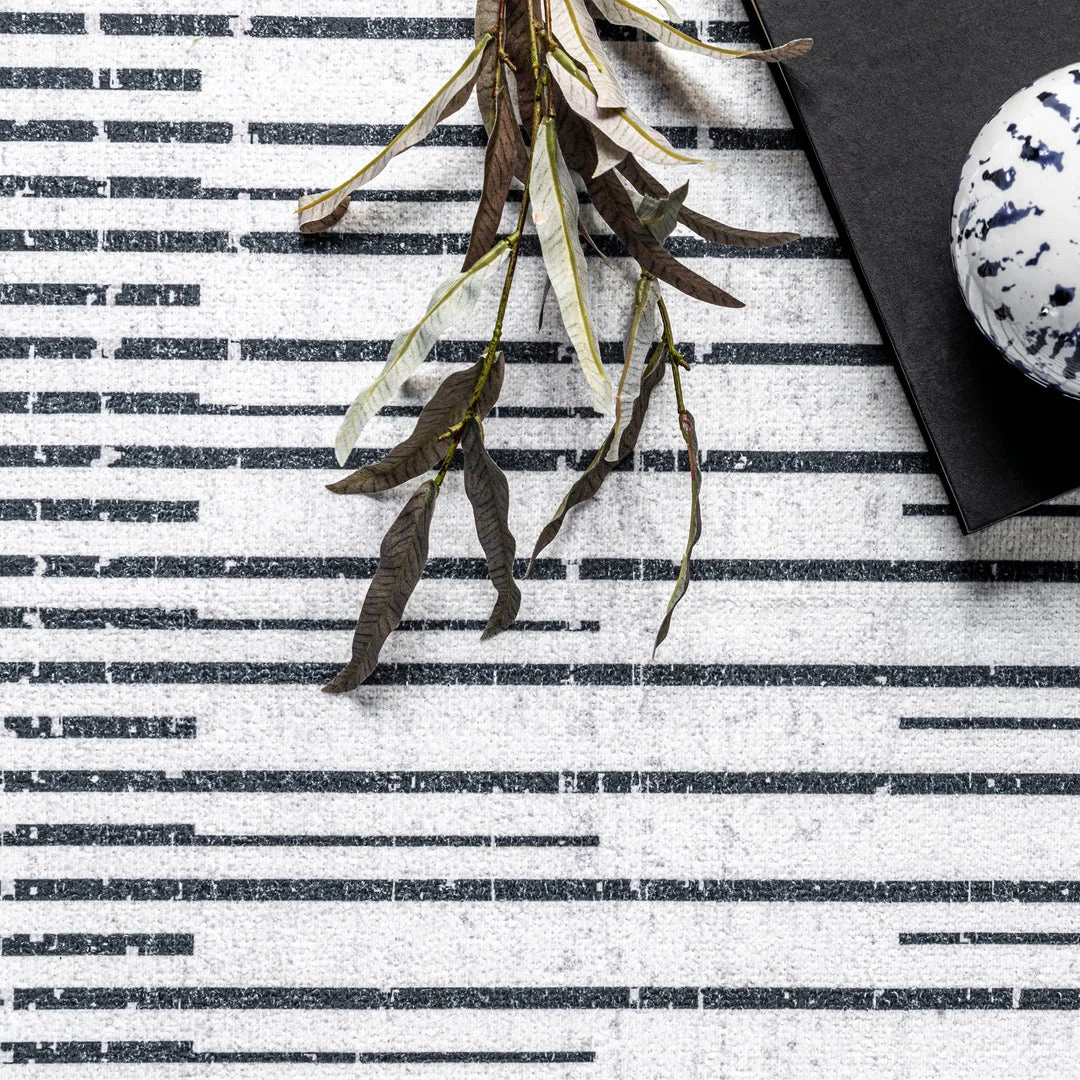 NuLOOM New Arrivals Chelsea Machine Washable Modern Abstract Line Area Rug 6 NuLOOM New Arrivals Chelsea Machine Washable Modern Abstract Line Area Rug