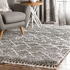 NuLOOM New Arrivals Transitional Kristi Shag Area Rug