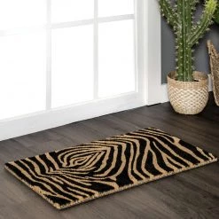 NuLOOM Coir Zebra Print Doormat New Arrivals