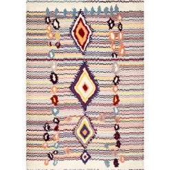 NuLOOM Moroccan Motley Area Rug Traditional