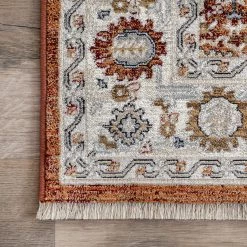 NuLOOM New Arrivals Riley Traditional Bordered Area Fringe Area Rug 13 NuLOOM New Arrivals Riley Traditional Bordered Area Fringe Area Rug