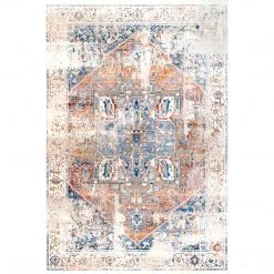 NuLOOM Best Sellers Vintage Harriet Medallion Fringe Area Rug